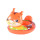 Squirrel baby swimming float Inflatable kids seat circle