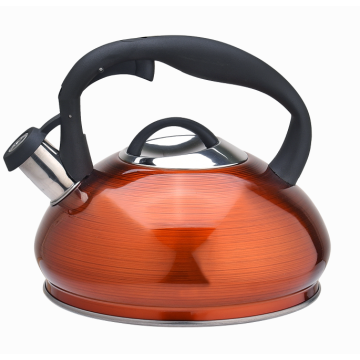 NIEUWE KAAPTOP Coffee Color Kettle met gefluit tuit