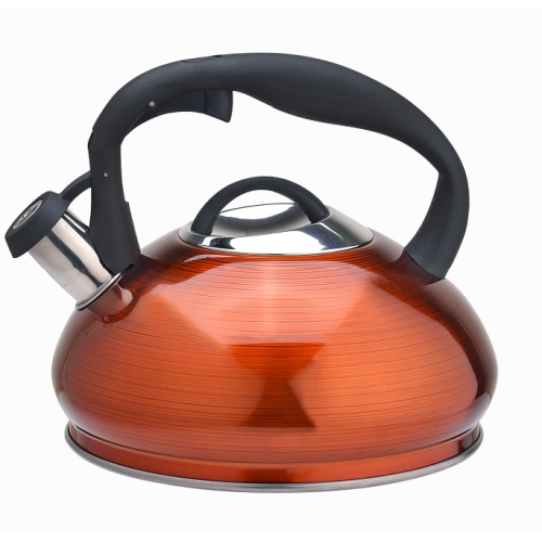 New stovetop coffee color kettle with whistling spout