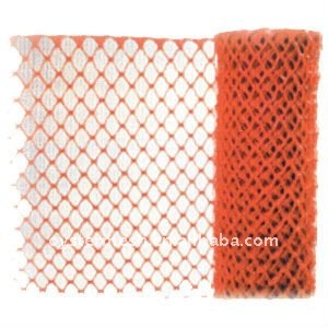 Orange Plastic Smooth Top Fencing