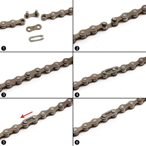 Bike Chain Single-Speed 122 Links