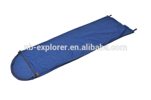 Fleece envelope sleeping bag liner