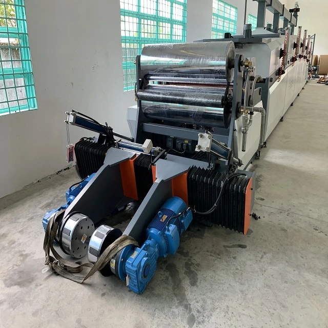 Metalized Aluminum Polyster Film Cardboard Laminating Color Oil Coating Machine