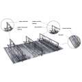 Reinforced Truss Triangle Structure Deck