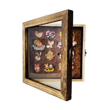 Customized Large Acrylic Pin Badge Display Case
