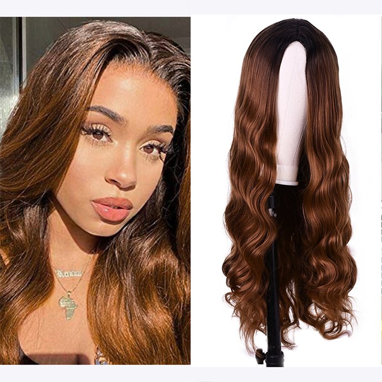 Long curly Wavy Wig wholsale straight ombre twist curly kinky afro synthetic natural glueless short hair wigs for black women