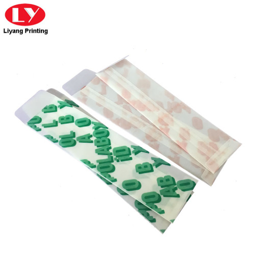 Color Printing Greaseproof paper Transparent Clear Envelope