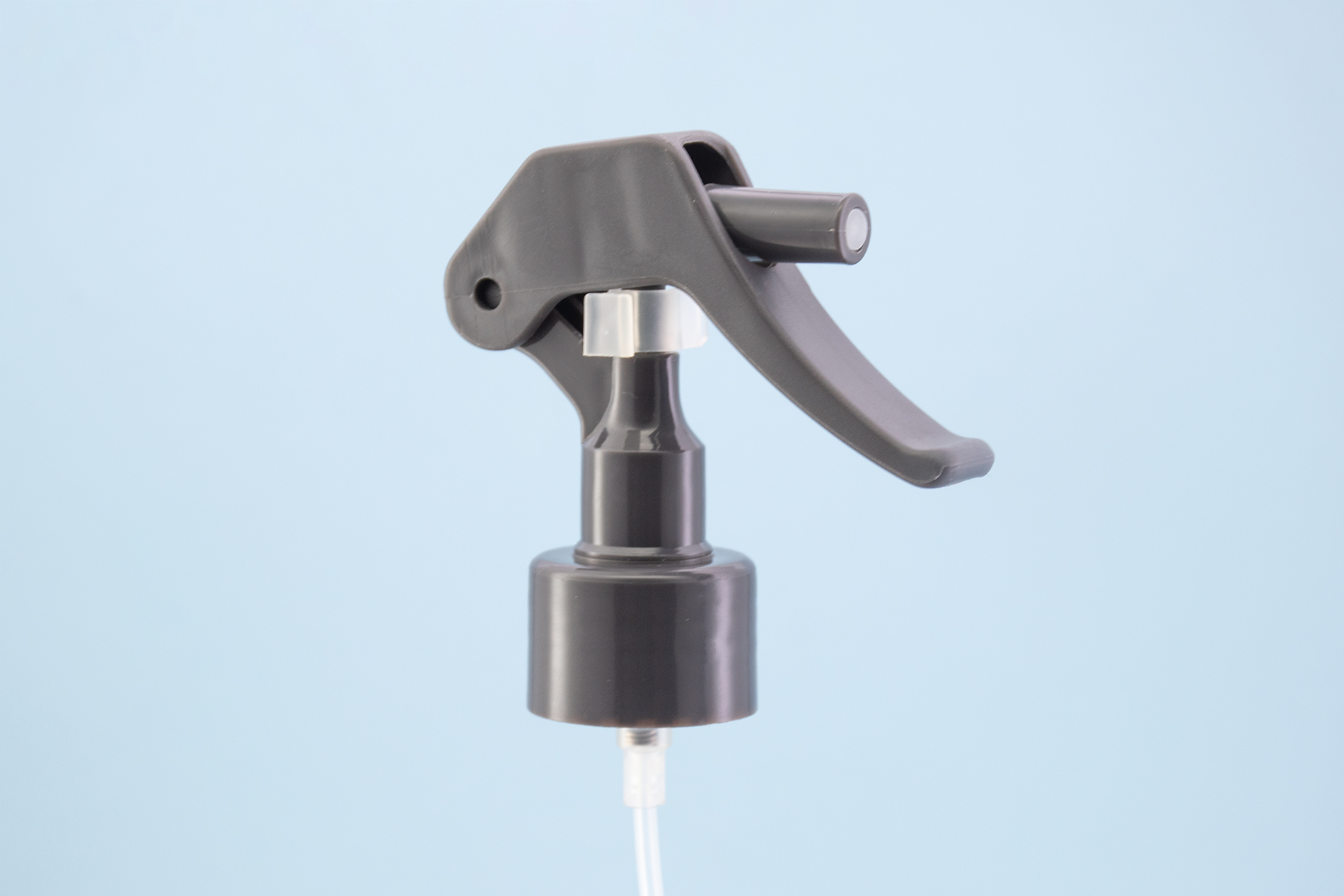 24/410 بخاخة صغيرة رمادية مع مشبك 24/410 grey mini trigger sprayer with clip