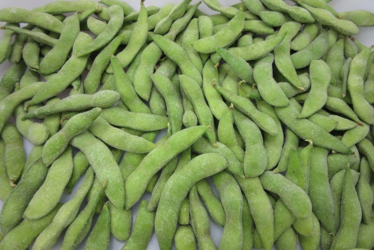 China IQF Frozen Soybeans Frozen Edamame