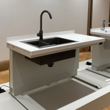 Handicap Kitchen Sink Cabinet