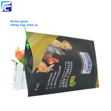 Customized stand up Pet food packaging bag