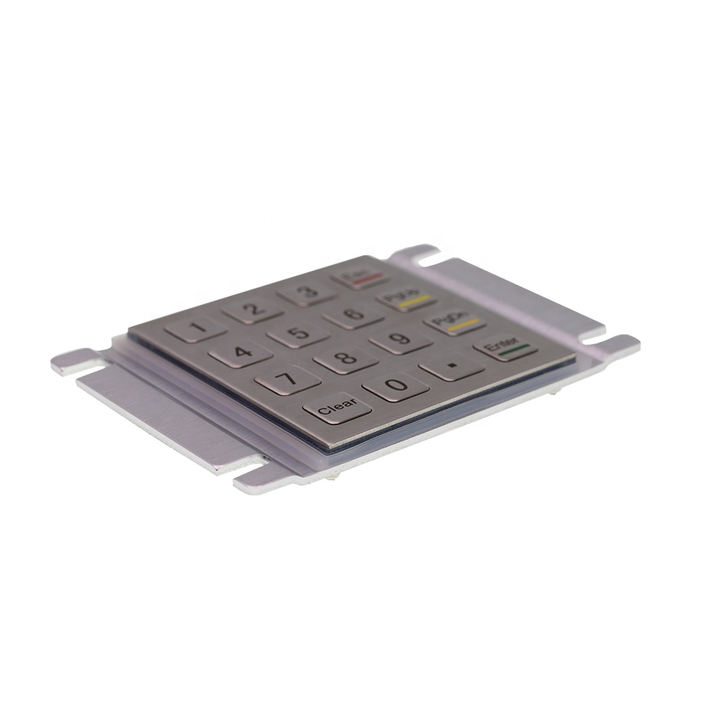 لوحة المفاتيح الصناعية المعدنية Pinpad لآلة بيع كشك الصناعية
