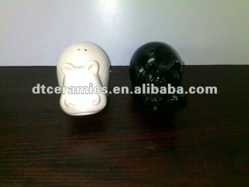 colorful ceramic hippo