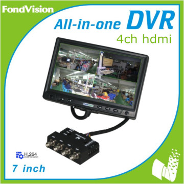 7inch Surveillence Products CCTV DVR Combo (FV07D04AT)