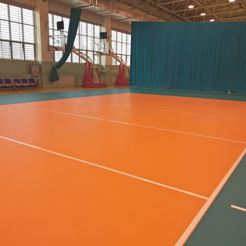 Tapis de sol Enlio PVC Indoor Volleyball avec ITF