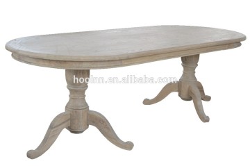 French Antique Wooden Dining Table