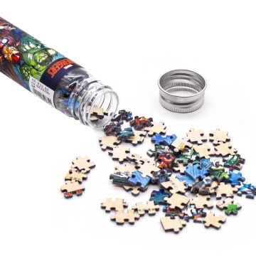 150pcs Mini-Puzzle für Kinder in Kunststoffrohr