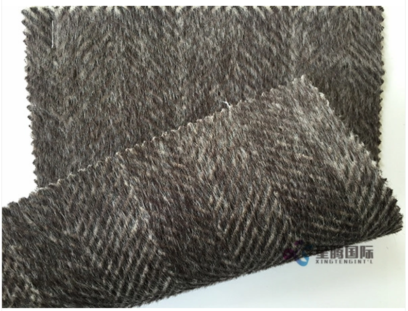 Deluxe Classic Herringbone Alpaca Fabric