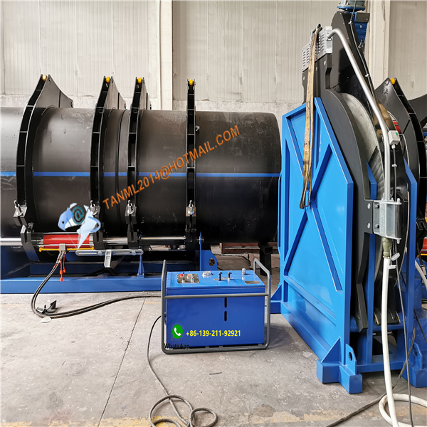 hydraulic hdpe pipe welding machine