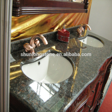 Tan brown Granite vanity top,bathroom vanity top,brown granite countertop