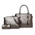 Quality leather high end lady hand PU bags