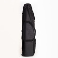 Tekerlekler ile özelleştirilmiş kilitlenebilir polyester golf seyahat çantası