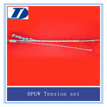 OPGW Cable Fittings Aluminum Clad Steel Rods Easy Installation Strain Clamps