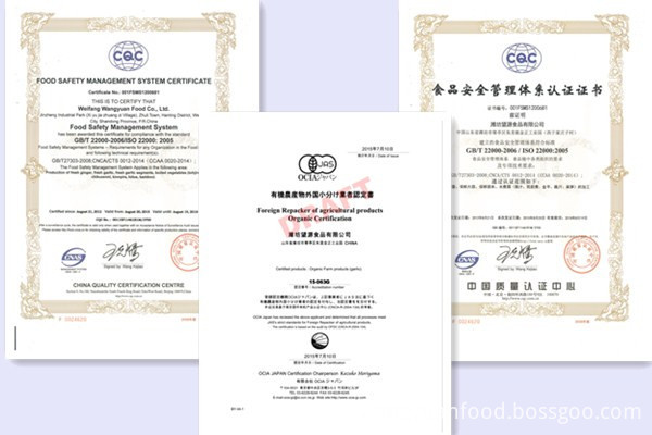 Japan's JAS Organic Certification