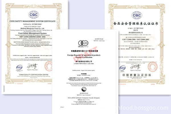 Our certificate Our certificate