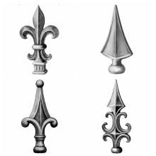 Customized Cast Iron Spear with Certification