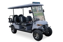 Six-Seat Beach Cart for Golf and Recreation
