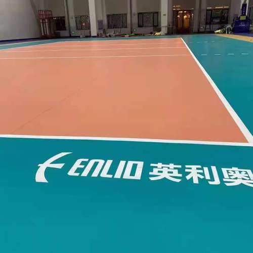 MAT Sukan Bola Tampar Dalaman Profesional IVS Standard High End Sport Flooring