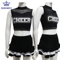 Black all star cheer liedende unifoarmen