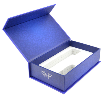 Rigid USB Packaging Rigid Book Box with Magnet