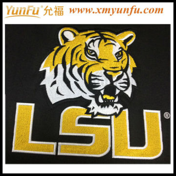 Wholesale Yellow embroidery tiger patches