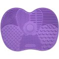 Makeup Brush Cleaning Mat Silicone Brush Cleaner Pad