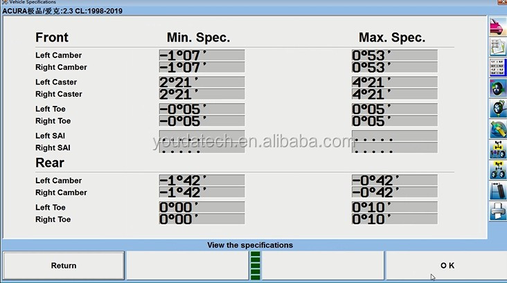 Hot sale ccd wheel alignment car aligner machine for sale