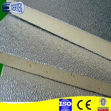 PU al foil board insulation under roof tiles