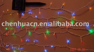solar curtain light