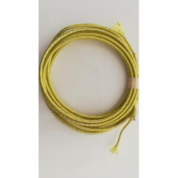 Yellow White Cable Cotton Shielding Sleeve