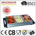 Elektrische schuifgerechten Buffet Food Warmer