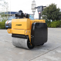 550 kg más popular Manual Dirección Behind Double Drums Road Roller