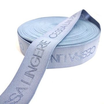 High Quality Custom Logo Elastic Band Straps for Apparel, Sport Bras, and Leggings