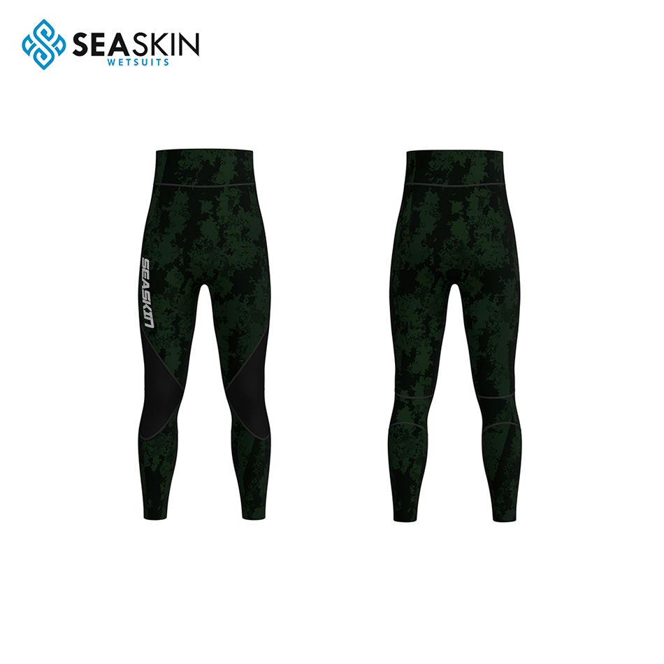 Seackin Camouflage Diving Spearfishing Surfing Wetsuit Pants