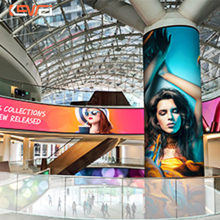 Cylindrical Column Circle LED P2.5 Screen