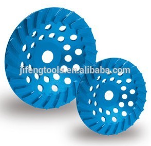 Diamond segmented grinding cup wheel