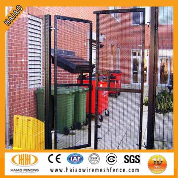 Anti-climb gate fencing