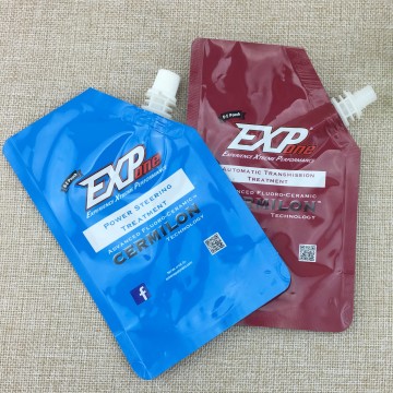 BPA-free packaging bags for mechanical lubricants