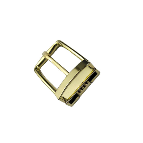 Square Single Belt Bevel Buckle Metal