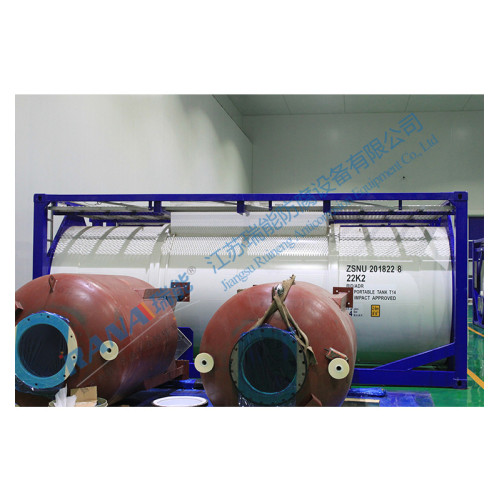 ISO Tank container with lining fluoroplastic PFA sheet